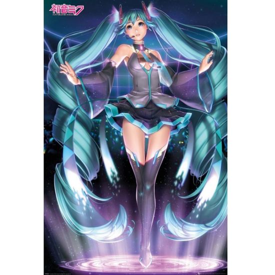 Постер FP4425 HATSUNE MIKU ProjectionHATSUNE MIKU Projection