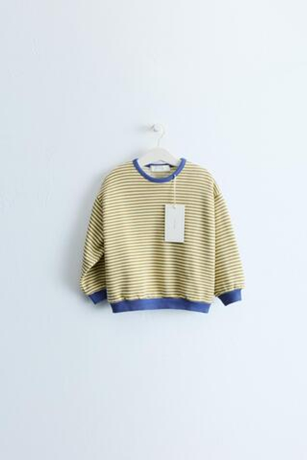 ZARA TIMELESS - ТОЛСТОВКА В ПОЛОСКУ, СИНИЙ