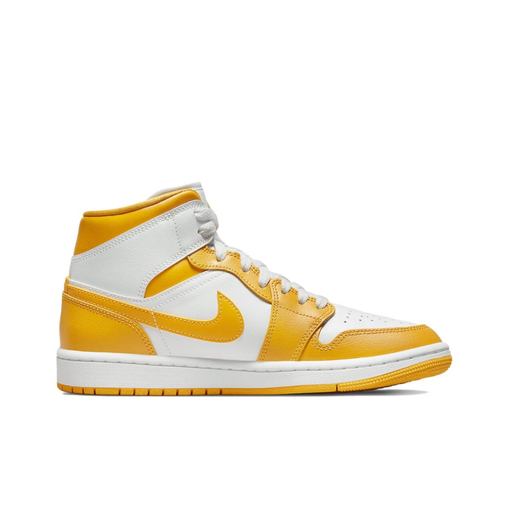 Кроссовки Air Jordan 1 Mid University Gold, BQ6472-117