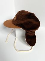 Вельветовая шапка с утеплением New Kids in the House, 98