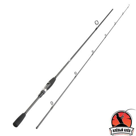 Удилище спиннинговое Black Asteria 240MH, 2.4m, 2sec., 12-45g (HS-BA-240MH) Helios