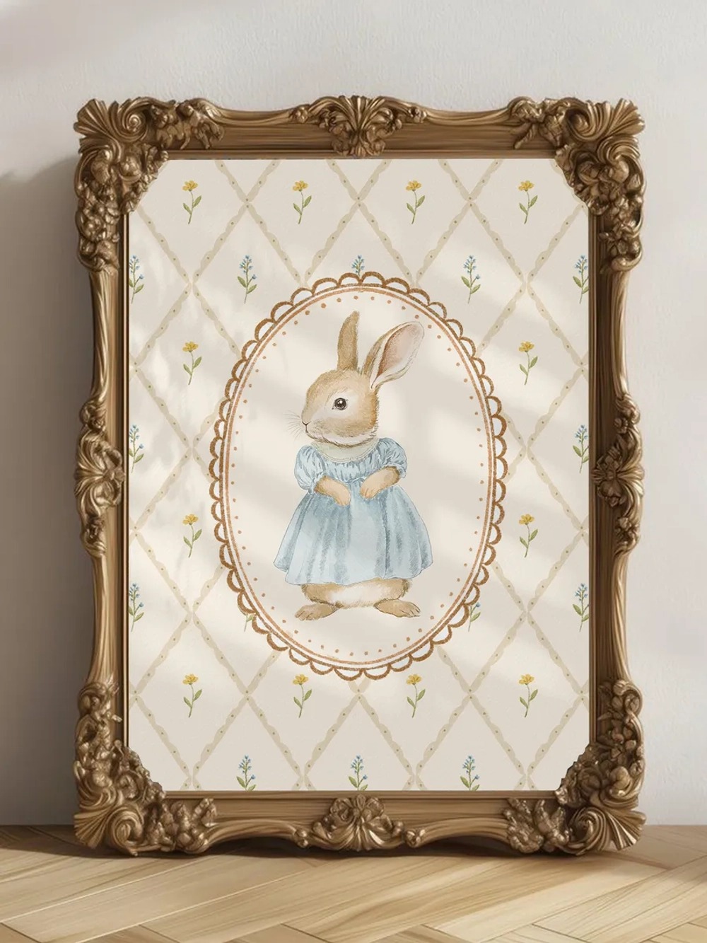 Постер для детской 30х40 см ретро