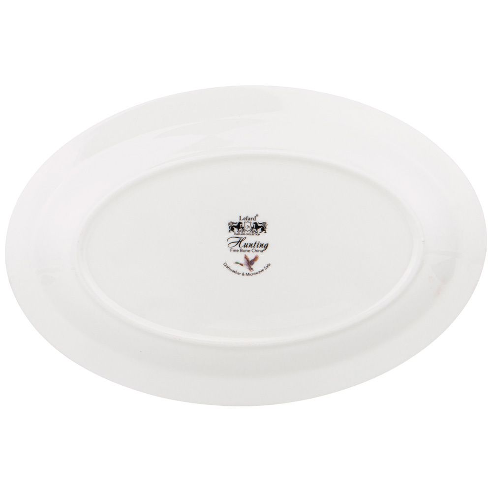 БЛЮДО ОВАЛЬНОЕ LEFARD "ОХОТА" 26,5 СМ (КОР=36ШТ.)