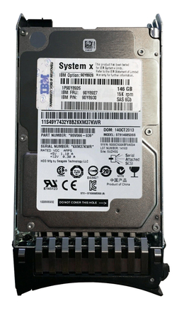 Жесткий диск IBM 146GB 15K 6Gbps 2.5" SAS HDD G2HS 90Y8927