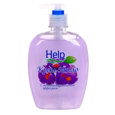 Крем-мыло с антибактериальным эффектом HELP 500г