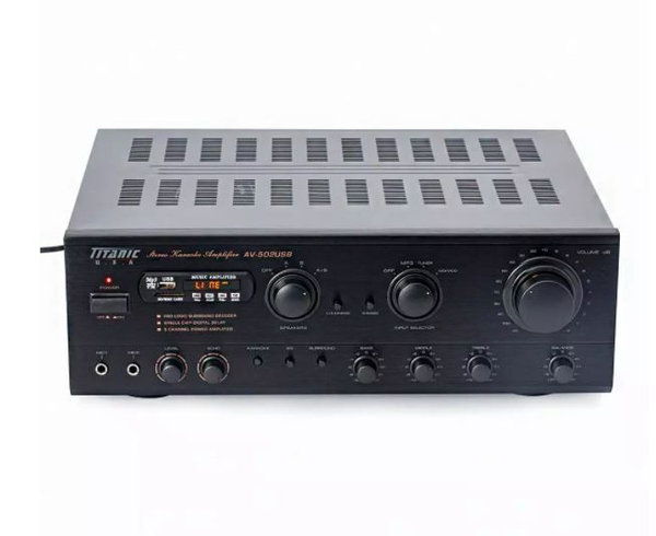 Усилитель Titanic AV-502USB/BT-Black