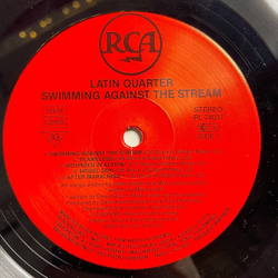 Винтажная виниловая пластинка LP Latin Quarter Swimming Against The Stream (Germany 1989)
