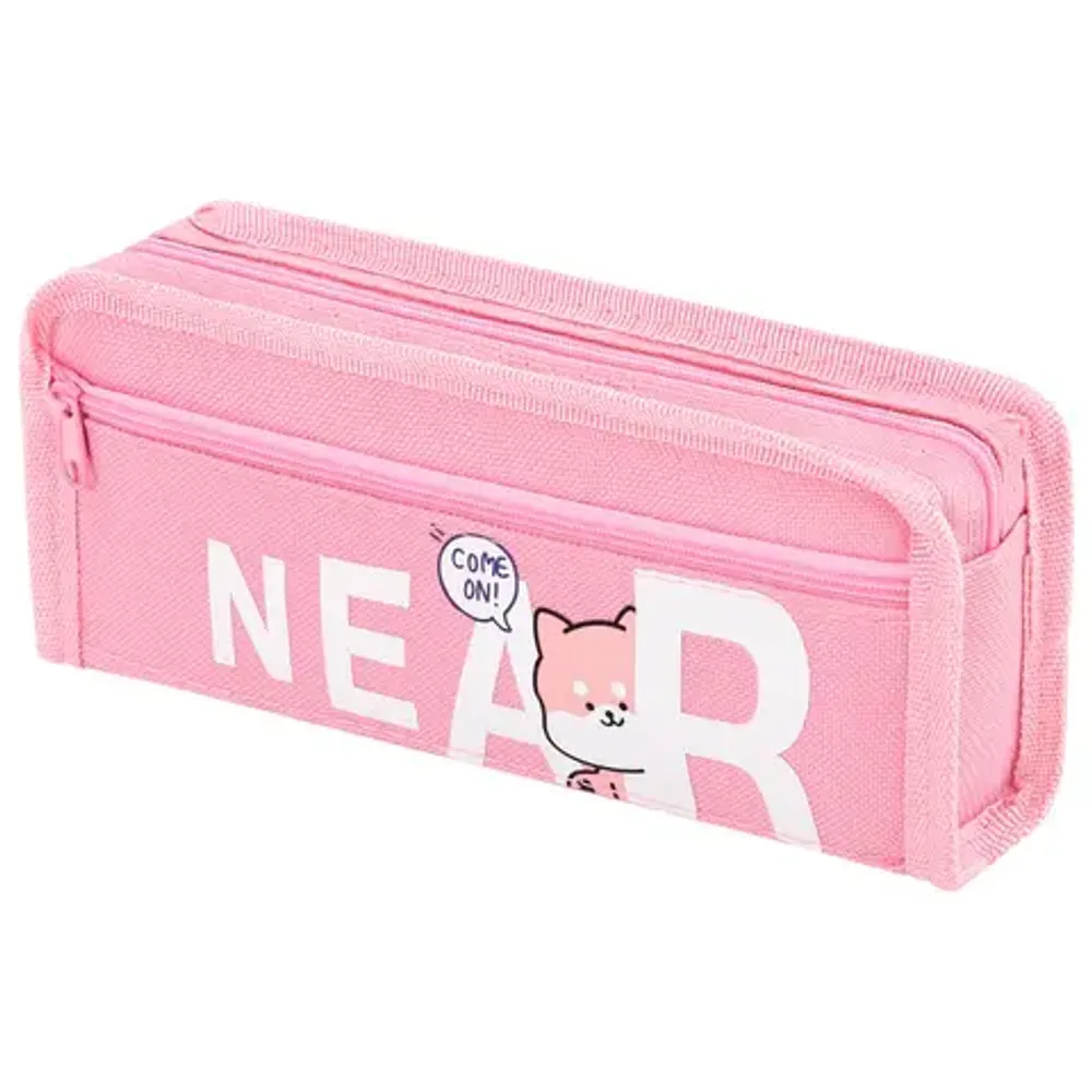 Пенал мягкий 2 отделения 210х80х60 Юнландия Near you, полиэстер