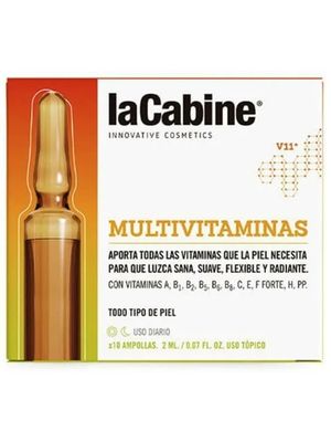 LA CABINE MULTIVITAMINES AMPOULES концентрированная сыворотка в ампулах с 11 витаминами 10х2мл