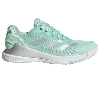 Женские кросовки для Padel Adidas Crazyquick LS Padel W - clear mint/silver metallic/white