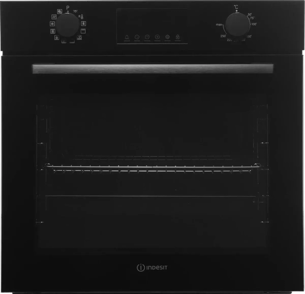 Встраиваемый электрический духовой шкаф Indesit IBFTE 3844 BL 869890300210