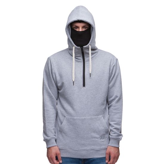 Толстовка SKILLS Mask FW16 Grey Melange