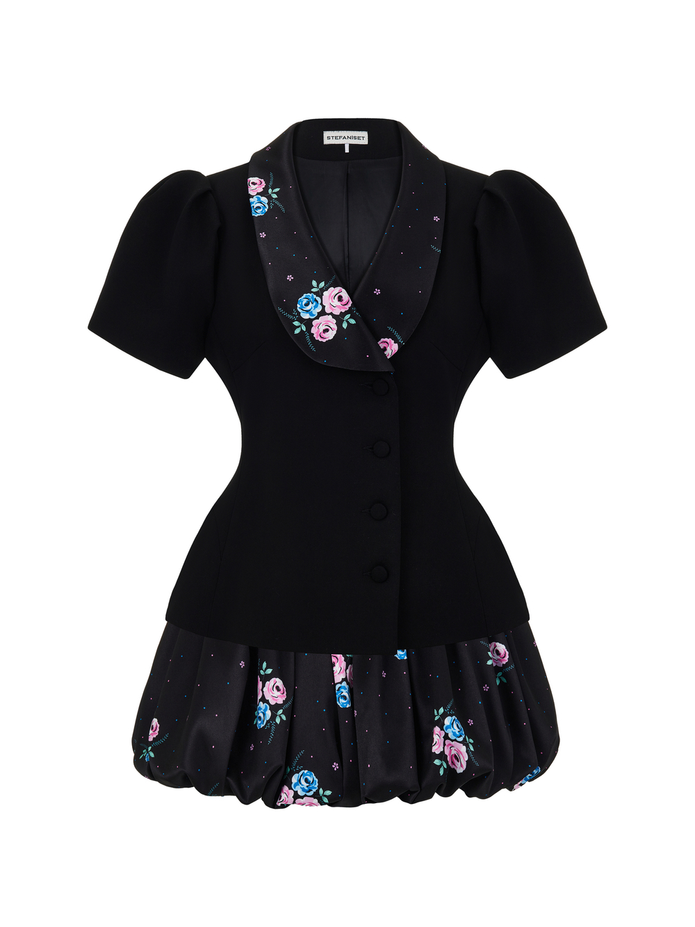 Жакет Odri rose приталенный, черный