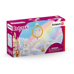Schleich Świat Elfów Bayala - Тренировка Крылатых Львяток 42524