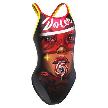 Купальник женский Mad Wave Crossback H3