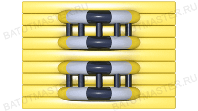 Надувной модуль препятствий «Дуга»