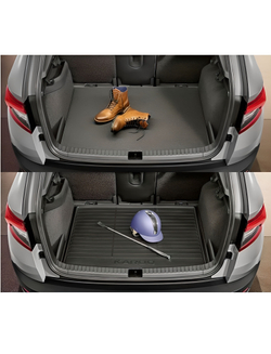 Коврик багажника Skoda Karoq двухсторонний (только 4x2)