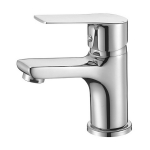 Смеситель для раковины 35к Milardo HELSB00M01 "Helic" литой ХРОМ