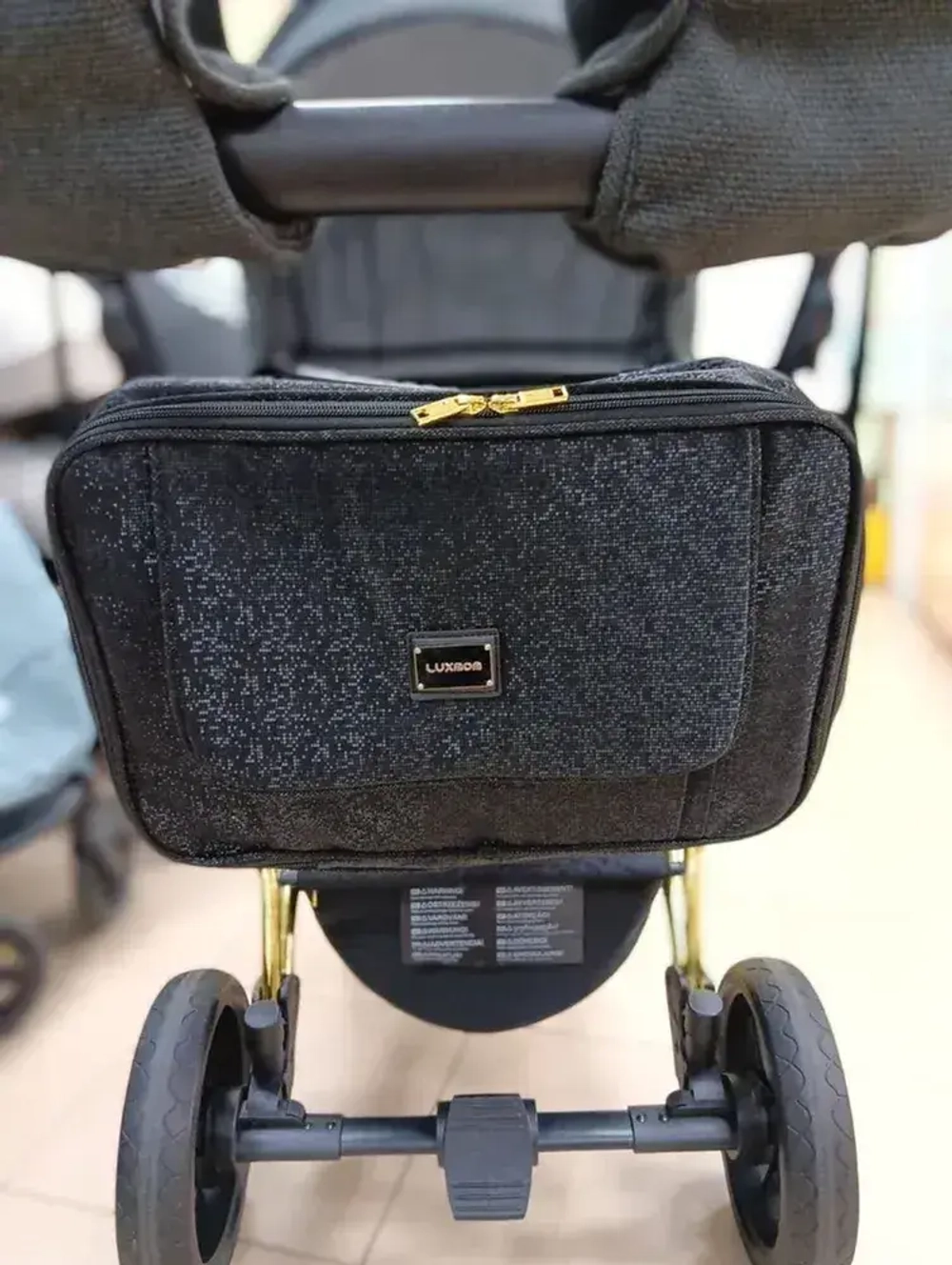 Коляска для новорожденных 2в1 Luxmom F1 (реверсивный блок)