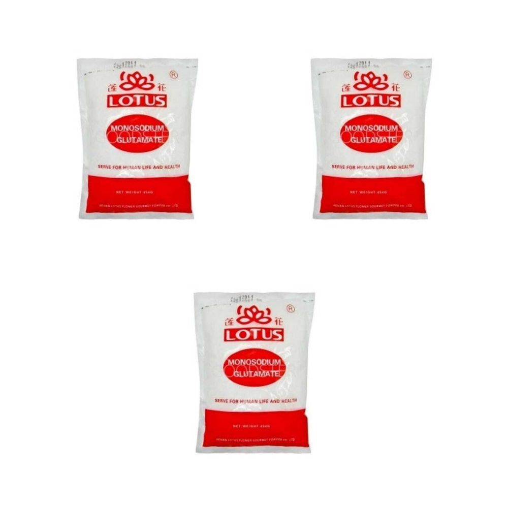 Глутамат натрия Lotus 454 г, 3 шт
