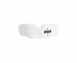 Капа одночелюстная Clinch Shield Double Layer Mouthguard бело-синяя C512