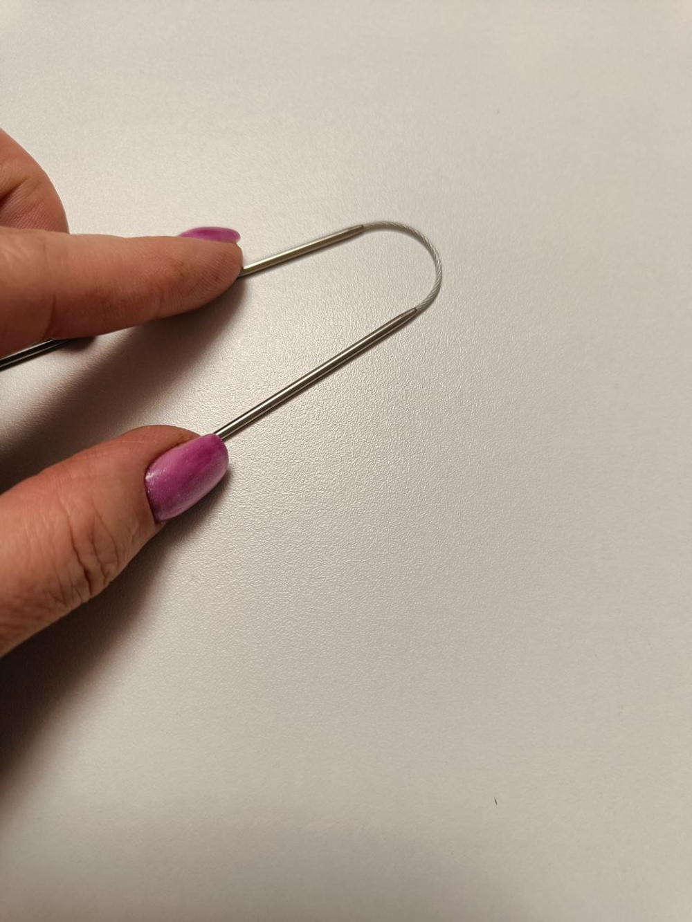 Спицы чулочные, гибкие, 3 шт., длина 21 см. № 2.