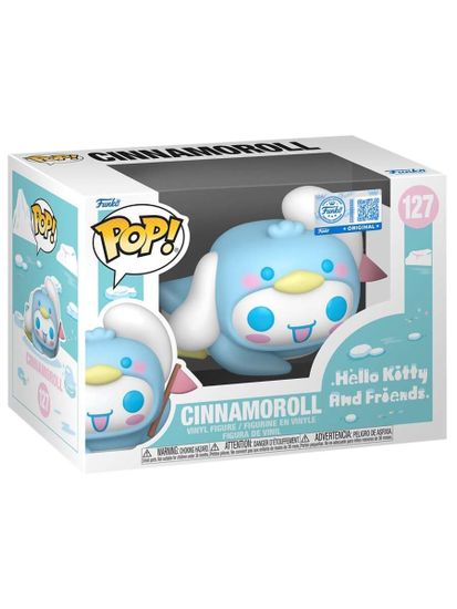 Фигурка Funko POP! Hello Kitty And Friends Cinnamoroll (Penguin) (Exc) (127) 88404 / Фигурка Фанко ПОП! по мотивам мультсериала "Приключения Hello Kitty и ее друзей", Синнаморолл