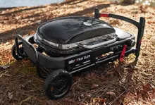 Портативный газовый гриль Weber Traveler Compact, 1 горелка, чёрный