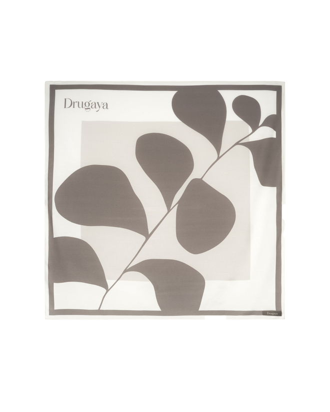 Платок из вискозы с шёлком