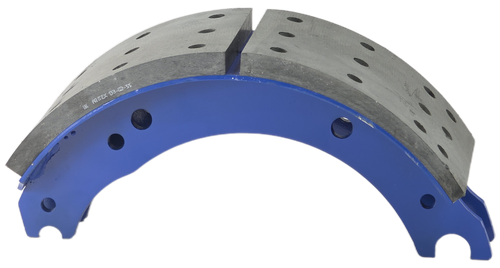 Колодка барабанного тормоза КАМАЗ, полуприцепа СЗАП 8357 (ось L1, 8т / 900.000.2400.132 ) АККОР