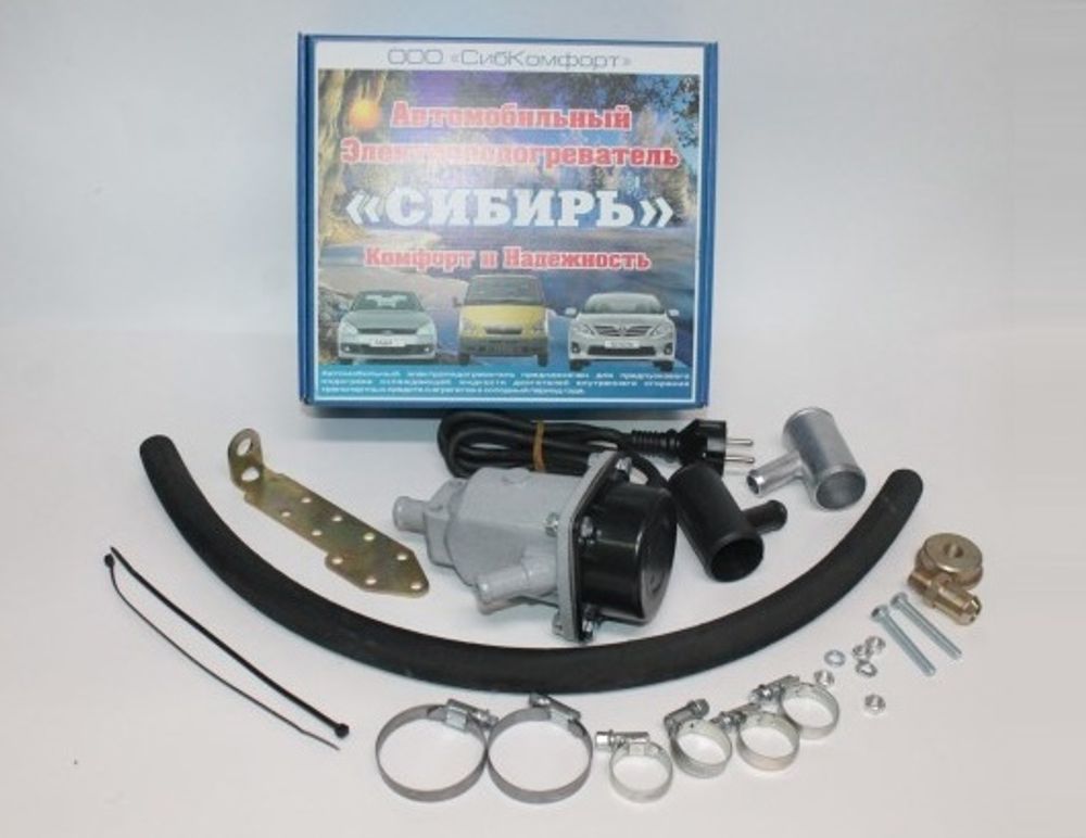 Подогреватель предпуск. Chevrolet Lacetti  Сибирь  (1,5 кВт) с алюм.тройником (СИБИРЬ)