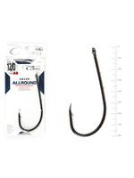 Крючки Cobra Allround BAITHOLDER серии CA129 размер K008/0 (10упк.по 3шт.)