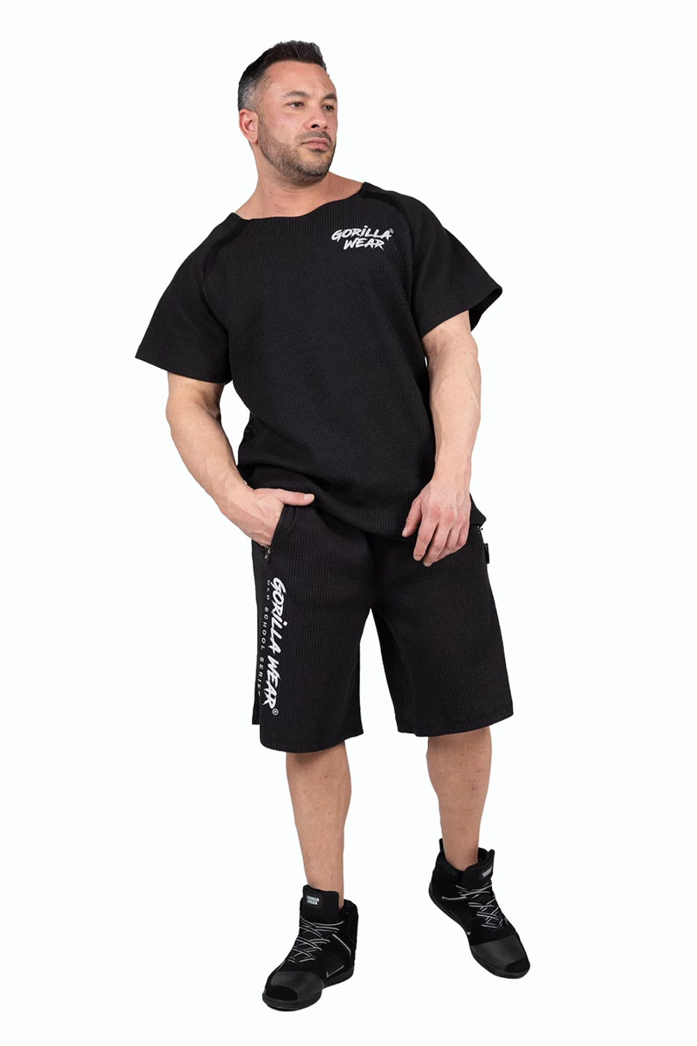 Шорты мужские Gorilla wear "AUGUSTINE OLD SCHOOL"black