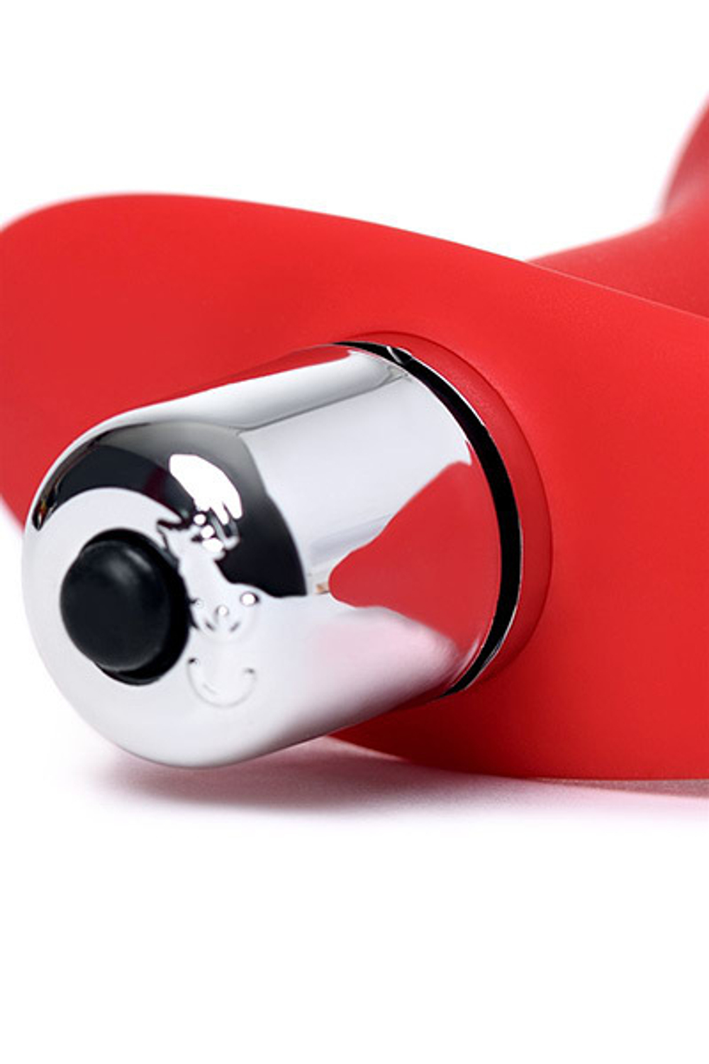 Красная анальная вибровтулка 9,7см ToyFa ToDo Glam 358002