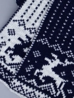 Шарф вязаный зимний для детей