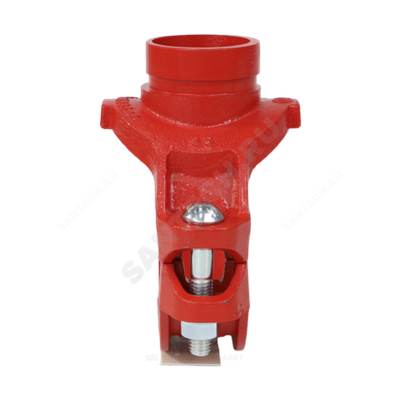 Отвод (седелка) под муфту грувлок ковкий чугун XGQT15 Ду50х32 (Дн60х42) Ру25 JIANZHI