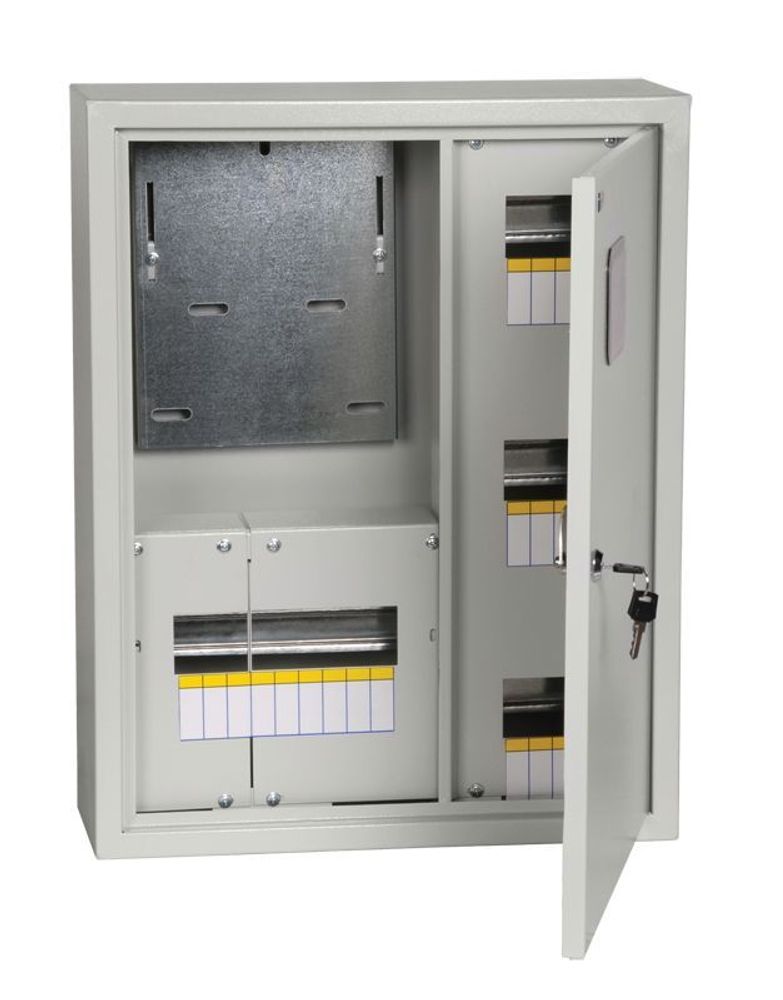 Корпус металлический ЩУРн-3/18 (560х440х165мм) IP31 TITAN IEK