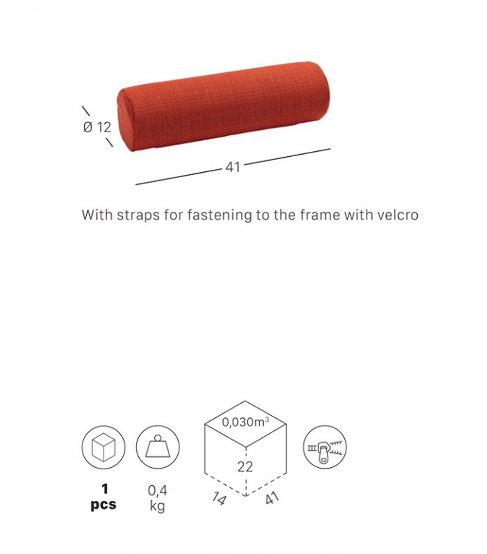Подушка-подголовник для лаунж кресла Scab Design Dress Code Fashion,
