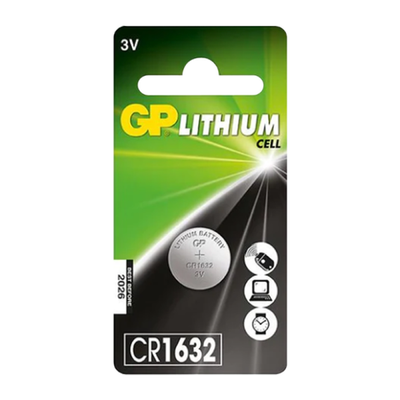Элемент питания GP Lithium CR1632 BL1 CR1632-7CR1