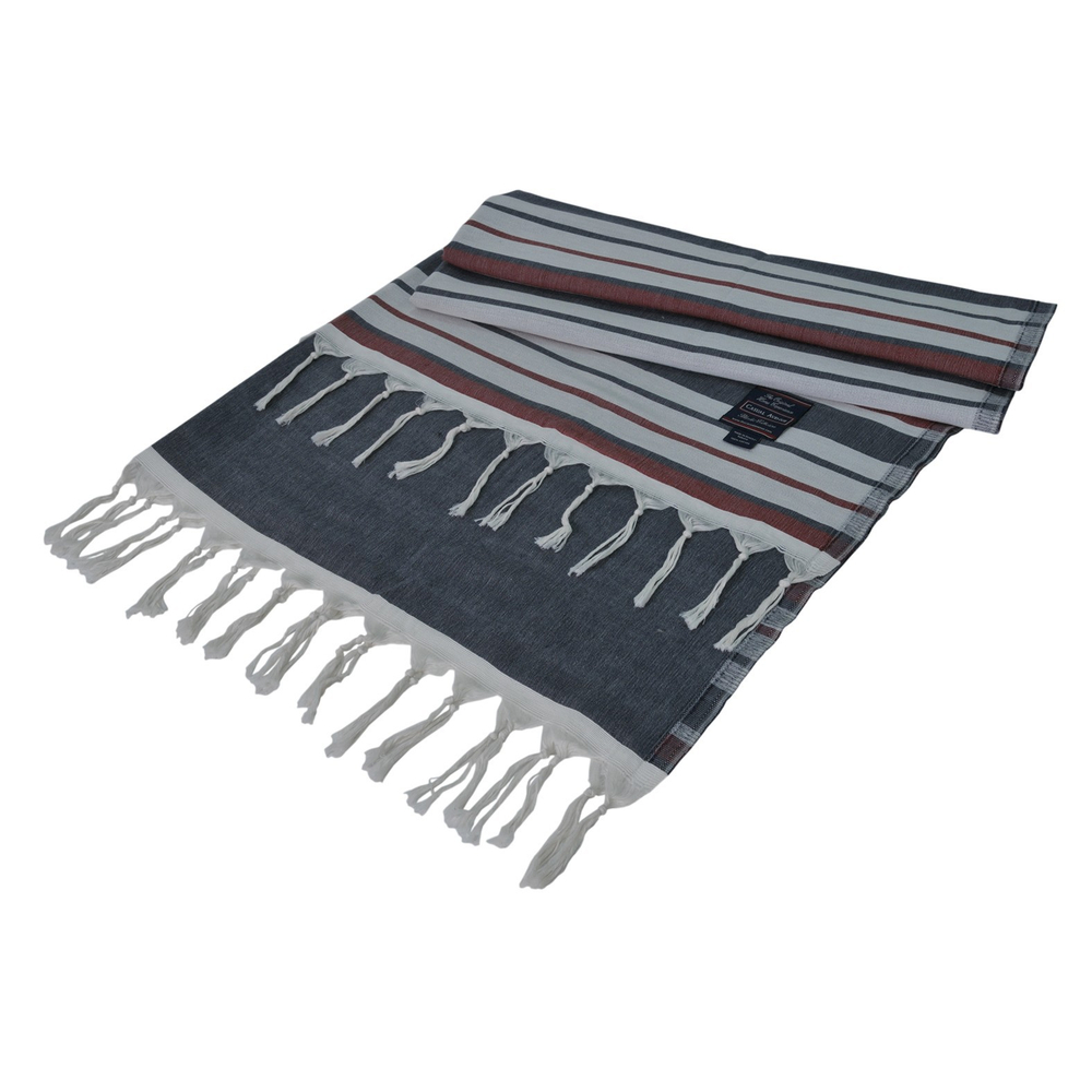 Банная простыня - пештемаль 100x180 Casual Avenue Long Beach синий