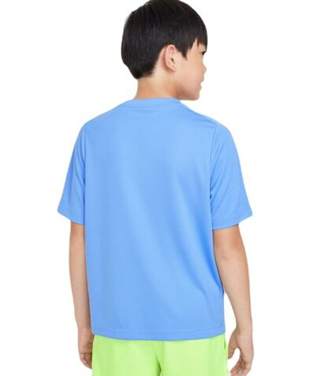 Детская теннисная футболка Nike Kids Dri-Fit Multi+ - Blue