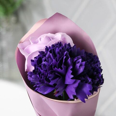 Набор «Притягивай взгляды»: мыльный букет и мыльные цветочки