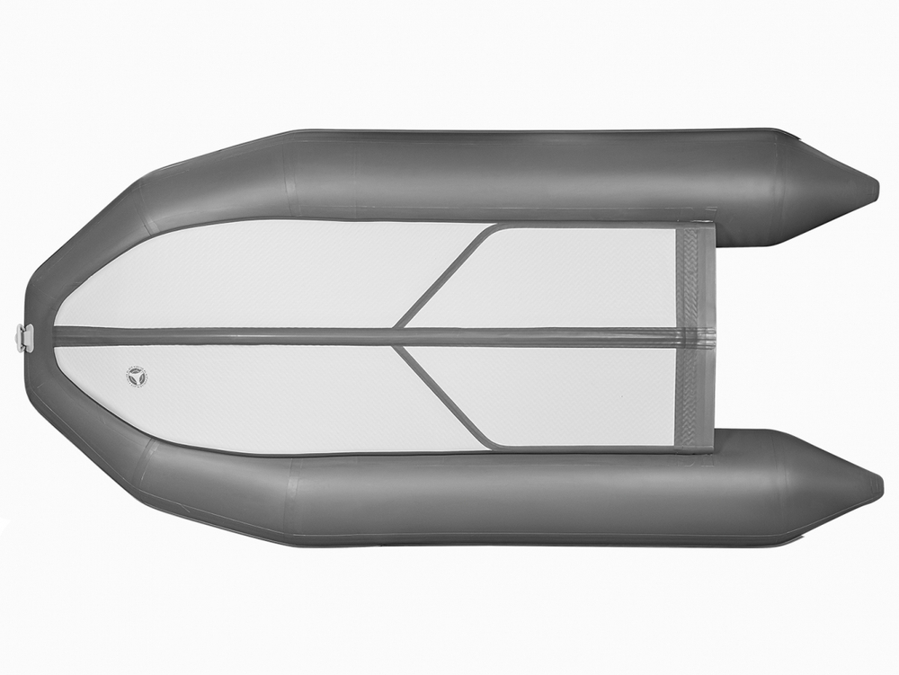 Лодка ПВХ X-River Rocky 395 НДВД + усиленное дно и баллон, красно-черный/фурнитура черная