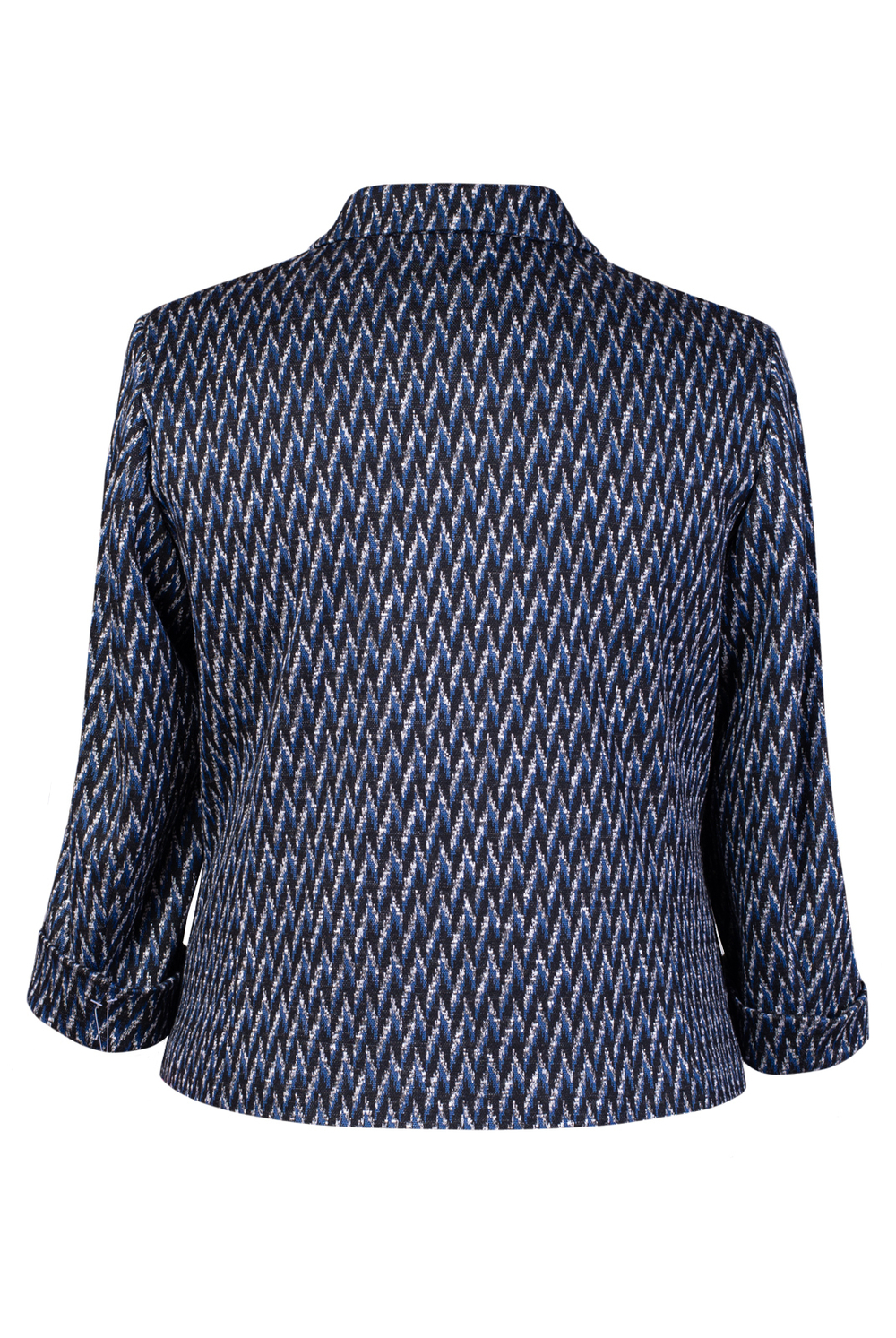 Жакет женский 3437ВЕА, черно-синий #225ЧС043437ВЕА