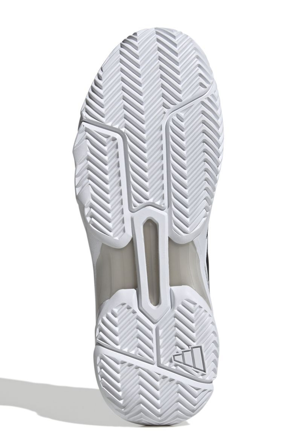 Мужские кроссовки теннисные Adidas CourtJam Control 3 M - white/black/grey