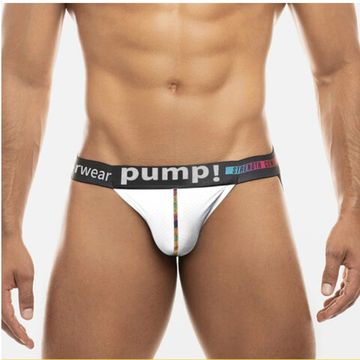 Мужские трусы джоки белые PUMP! MP294-1