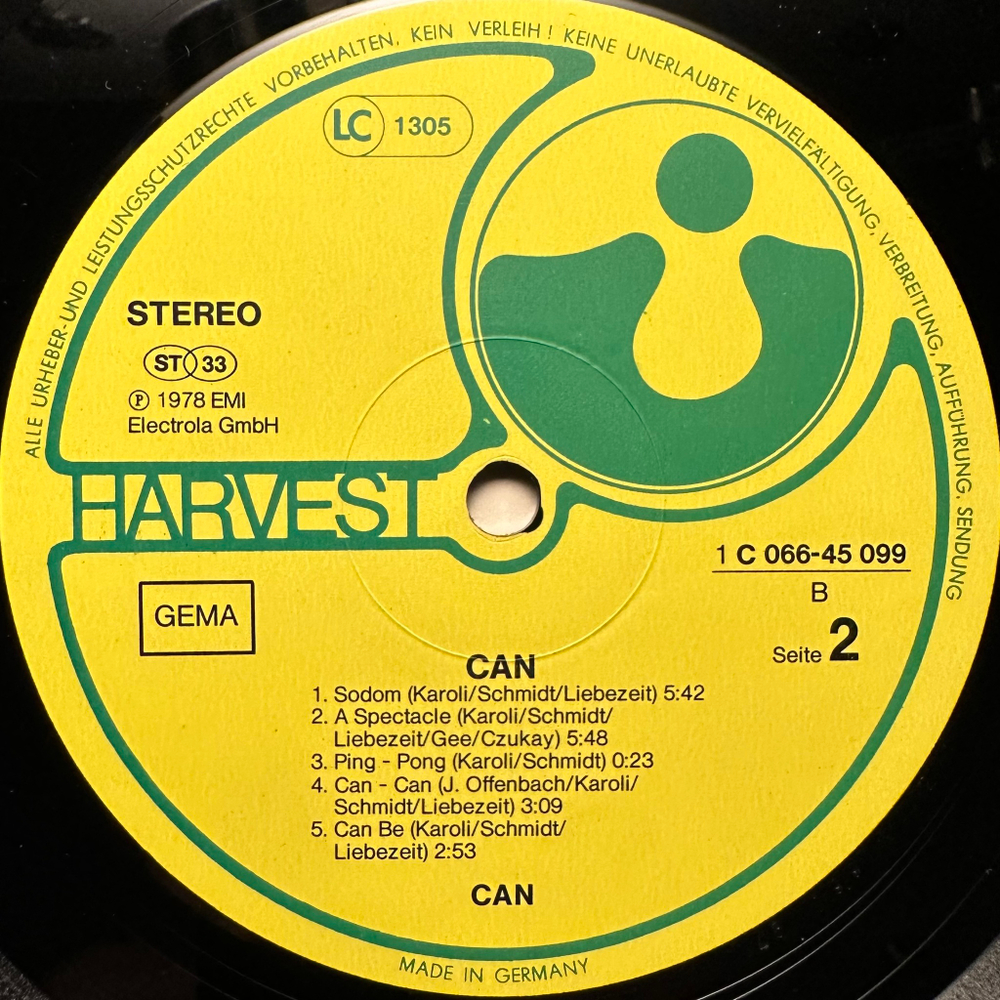 Can - Can (Германия 1978г.)