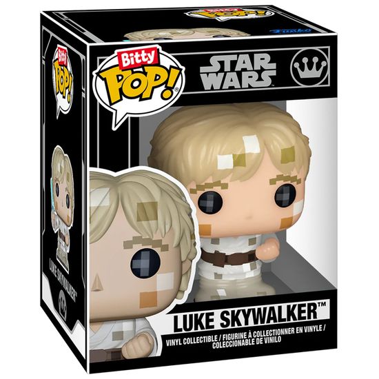 Фигурка Funko Bitty POP! Arcade Star Wars Luke Skywalker (8-Bit) 85545 / Фигурка Битти ПОП! по мотивам вселенной "Звездные войны"