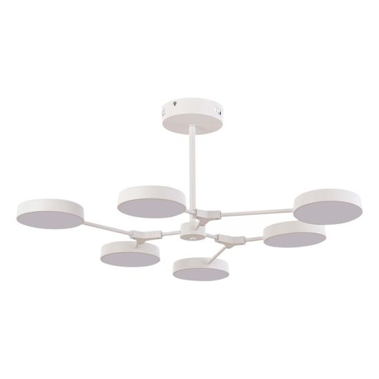 SLE6003-502-06 Светильник потолочный Белый/Белый LED 6*10W MONTA