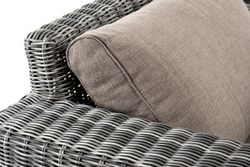 "Боно" лаунж-зона из искусственного ротанга, цвет графит